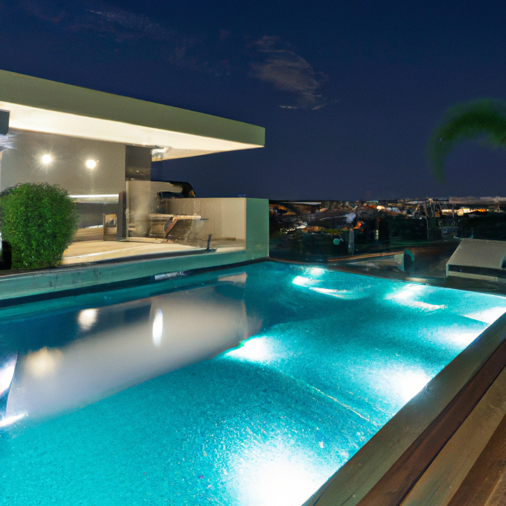Moderna casa de luxo com piscina infinity em São Paulo